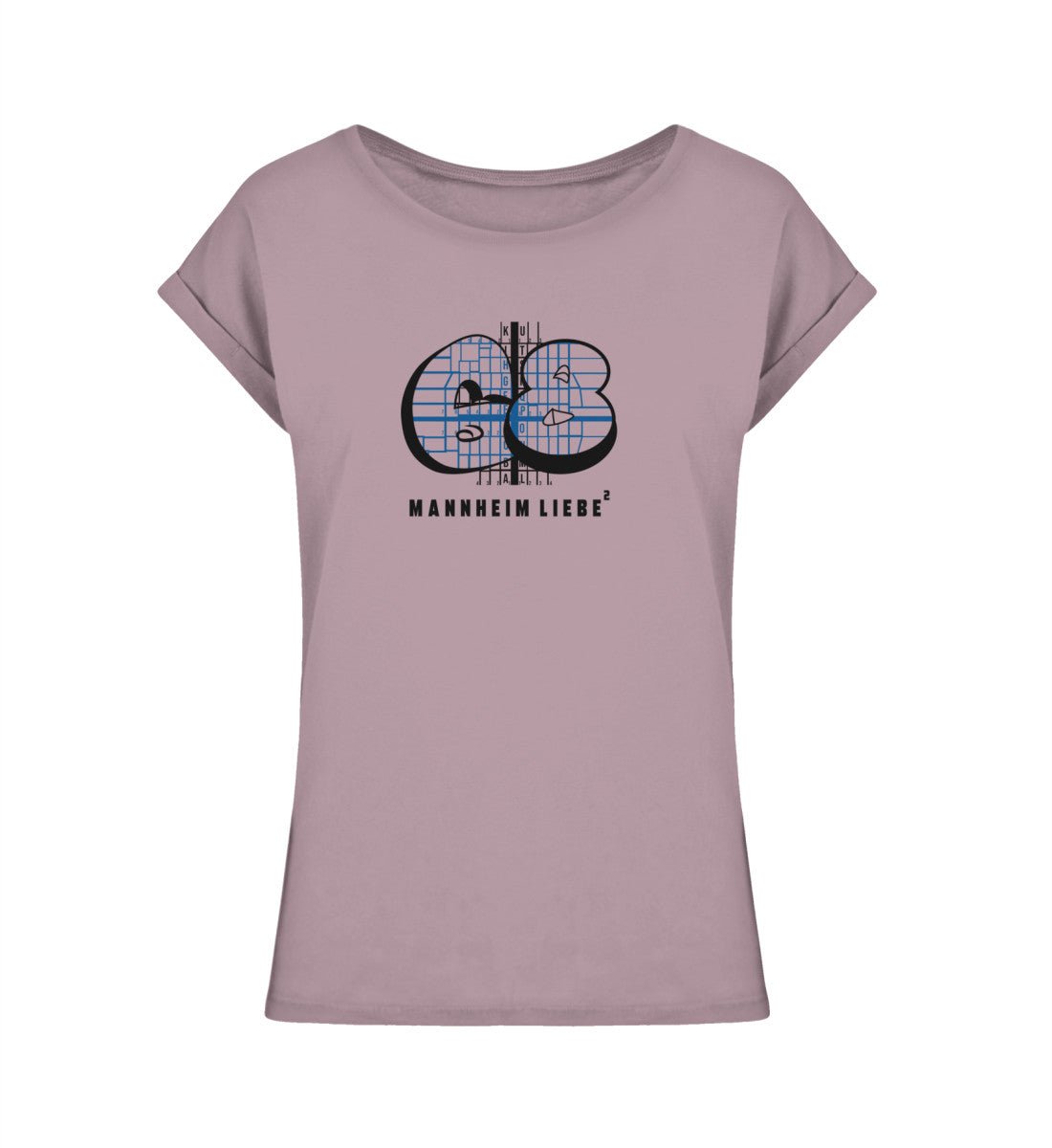 68 Mannheim Quadrate Damen Extended Shoulder Shirt - talejo
