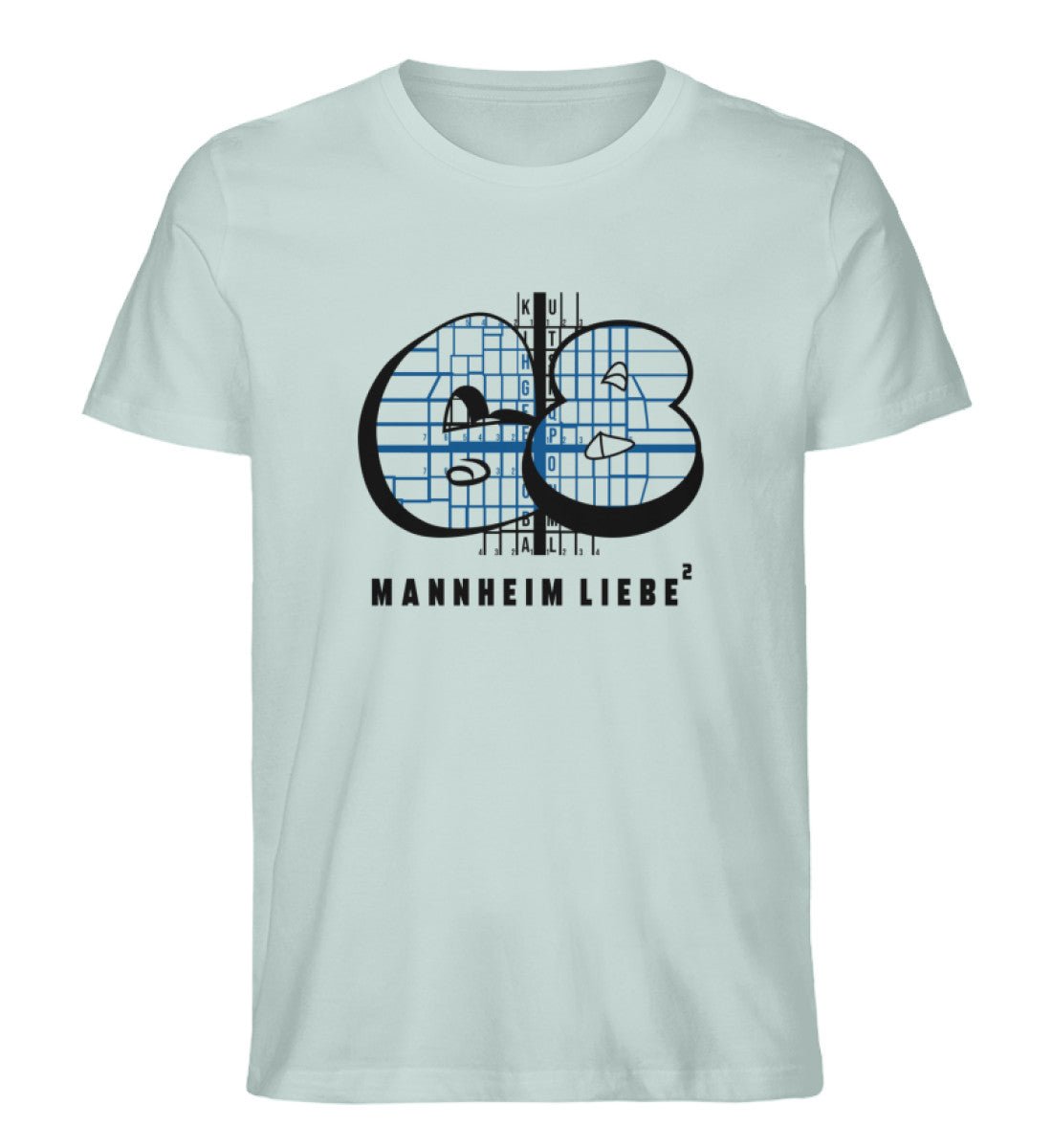 68 Mannheim Quadrate Herren Organic Shirt - talejo