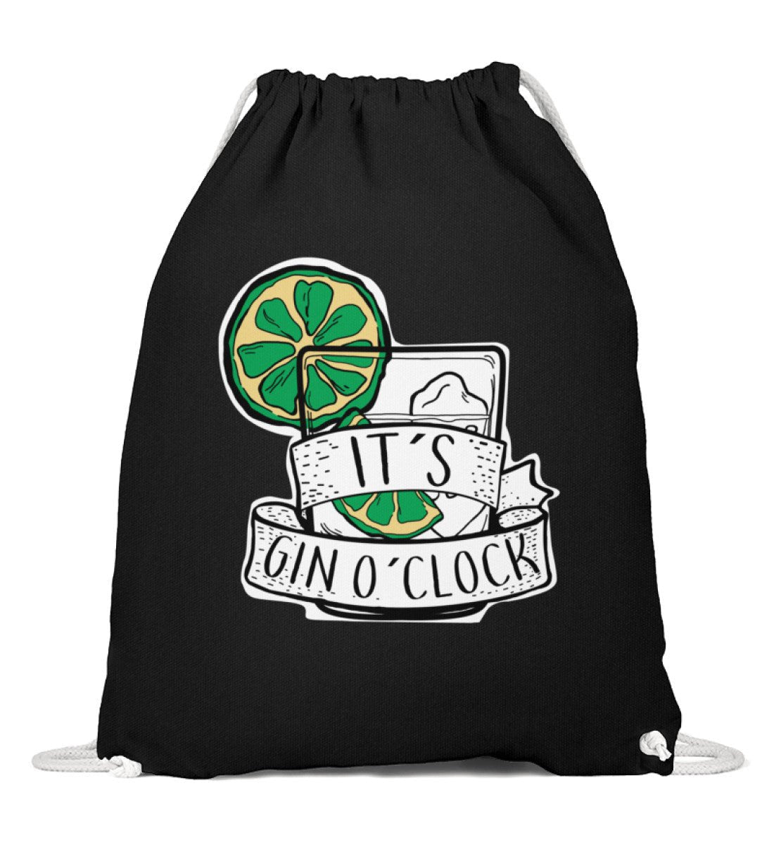 It´s Gin O´Clock Turnbeutel - talejo