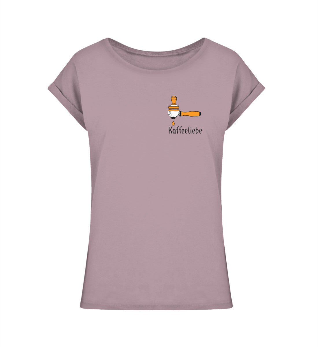 Kaffeeliebe Damen Extended Shoulder Shirt - talejo