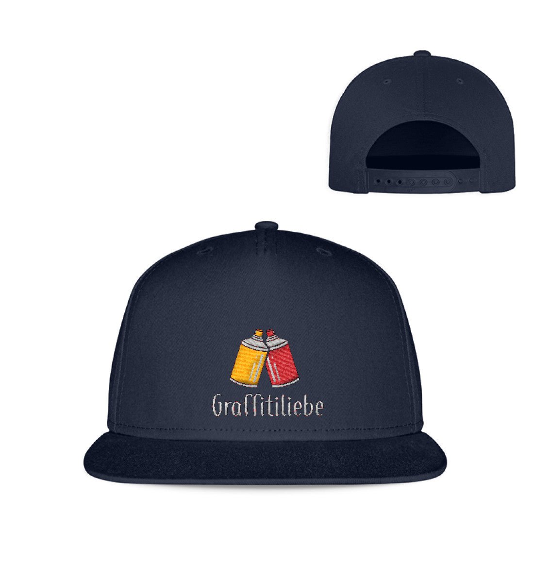 Snapback Graffitliebe mit edlem Stick - talejo