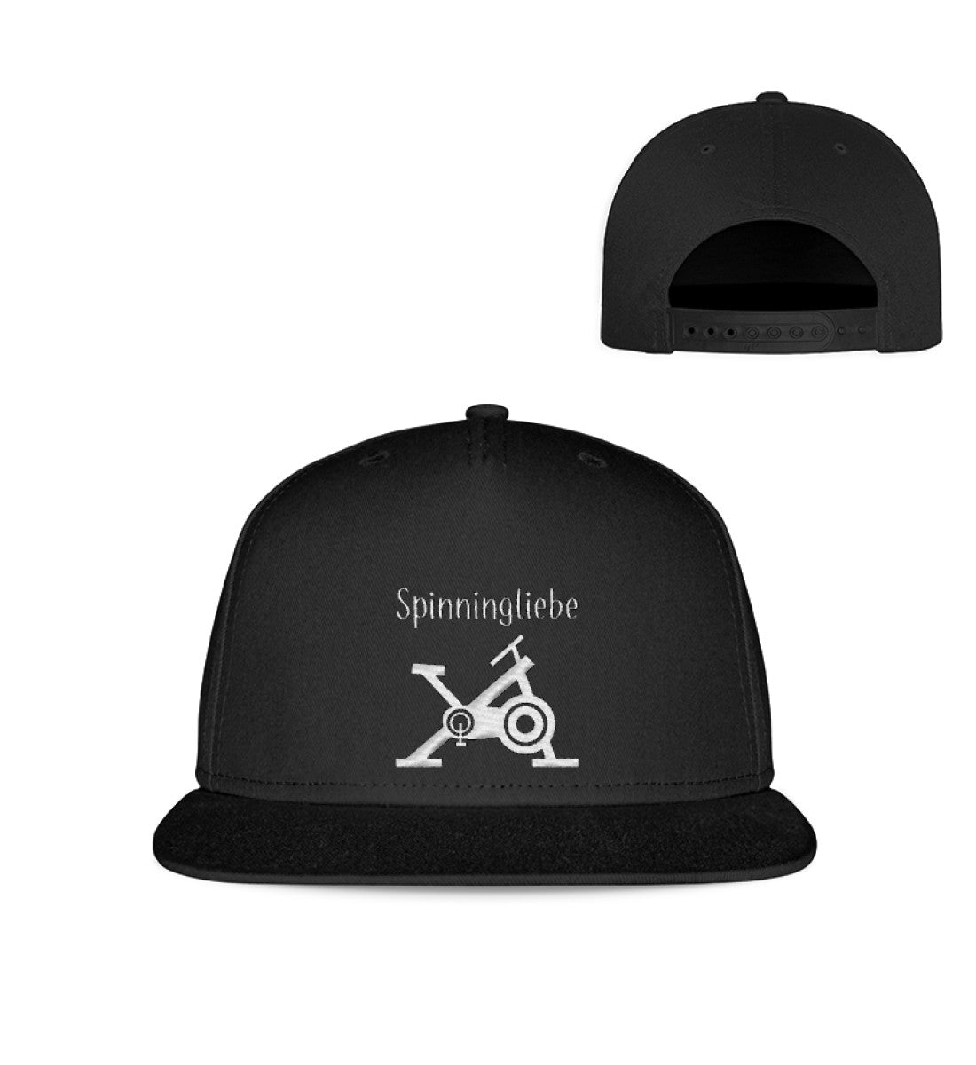 Snapback Spinningliebe mit edlem Stick - talejo