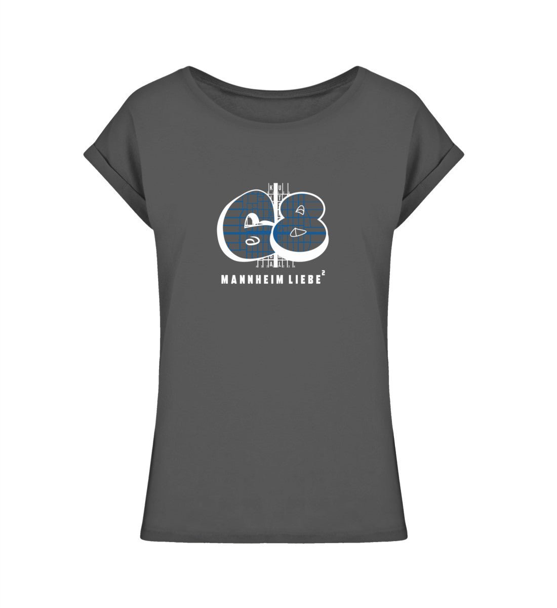 68 Mannheim Quadrate Damen Extended Shoulder Shirt - talejo