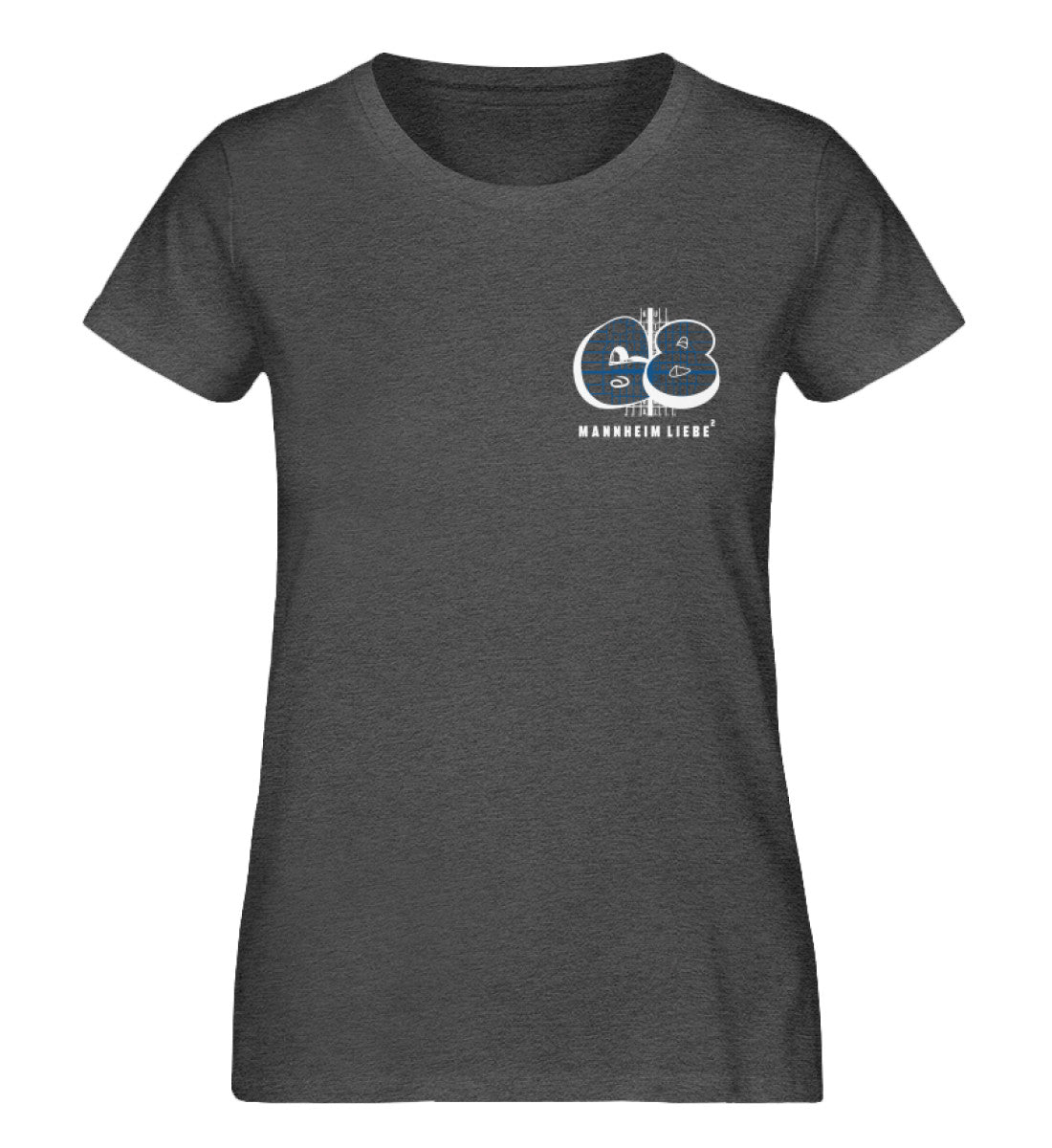 68 Mannheim Quadrate Damen Organic Shirt - talejo