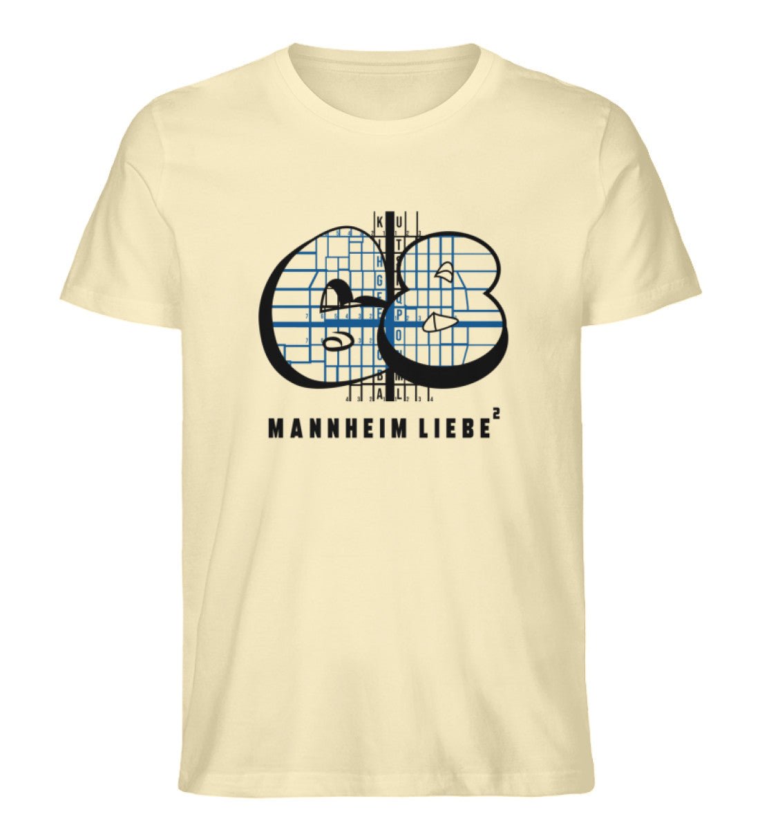 68 Mannheim Quadrate Herren Organic Shirt - talejo
