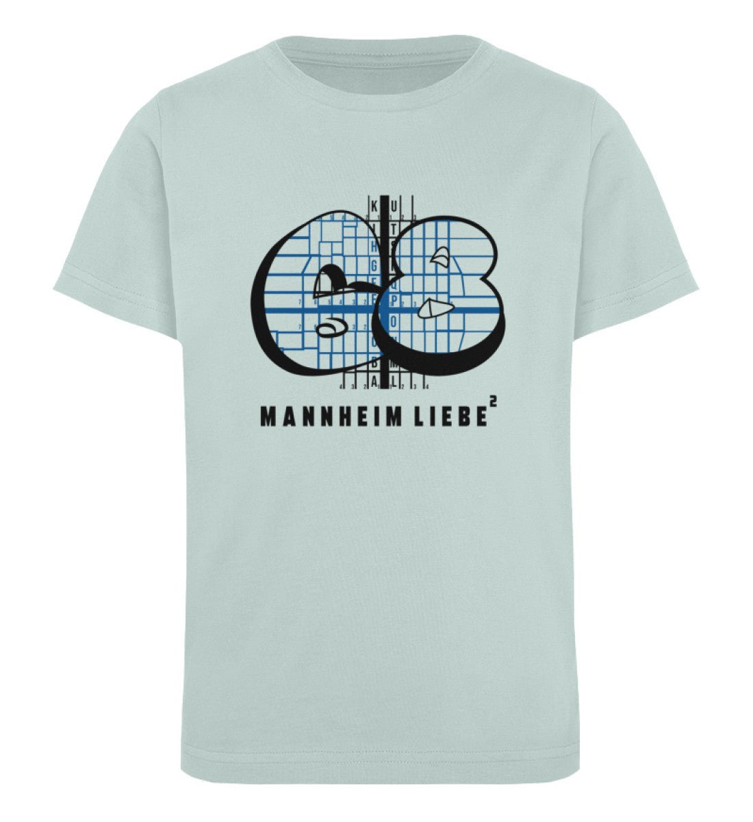 68 Mannheim Quadrate Kids Organic Shirt - talejo