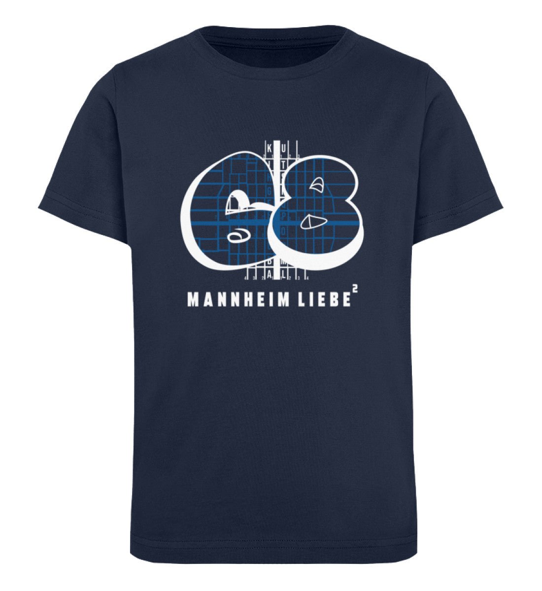 68 Mannheim Quadrate Kids Organic Shirt - talejo