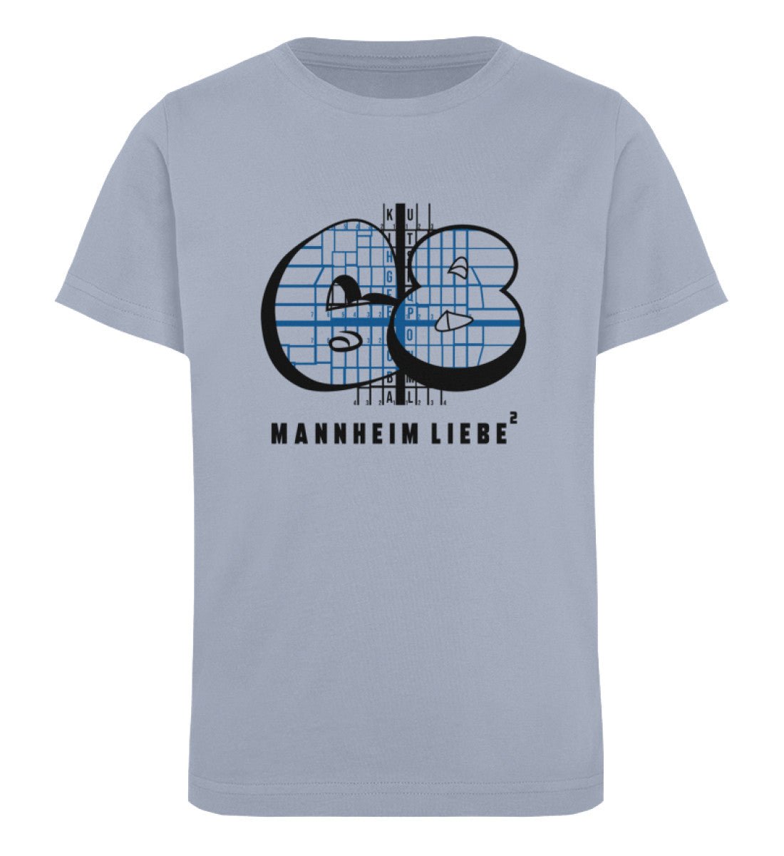 68 Mannheim Quadrate Kids Organic Shirt - talejo