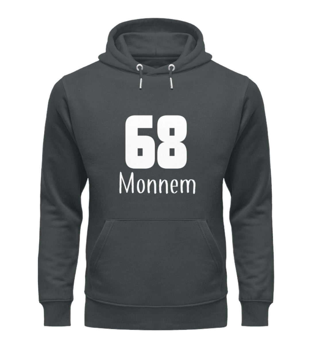 68 Monnem dark Herren Organic Hoodie - talejo