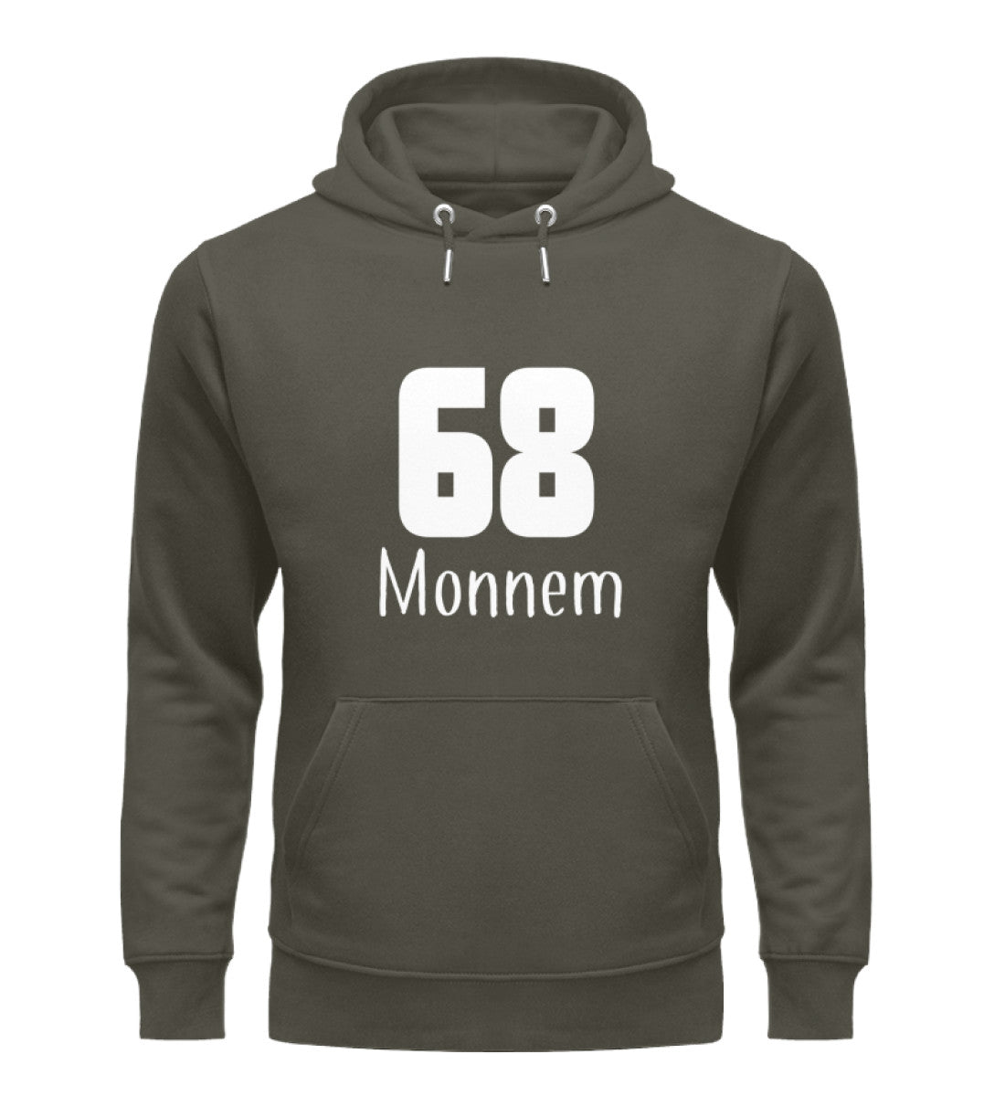 68 Monnem dark Herren Organic Hoodie - talejo