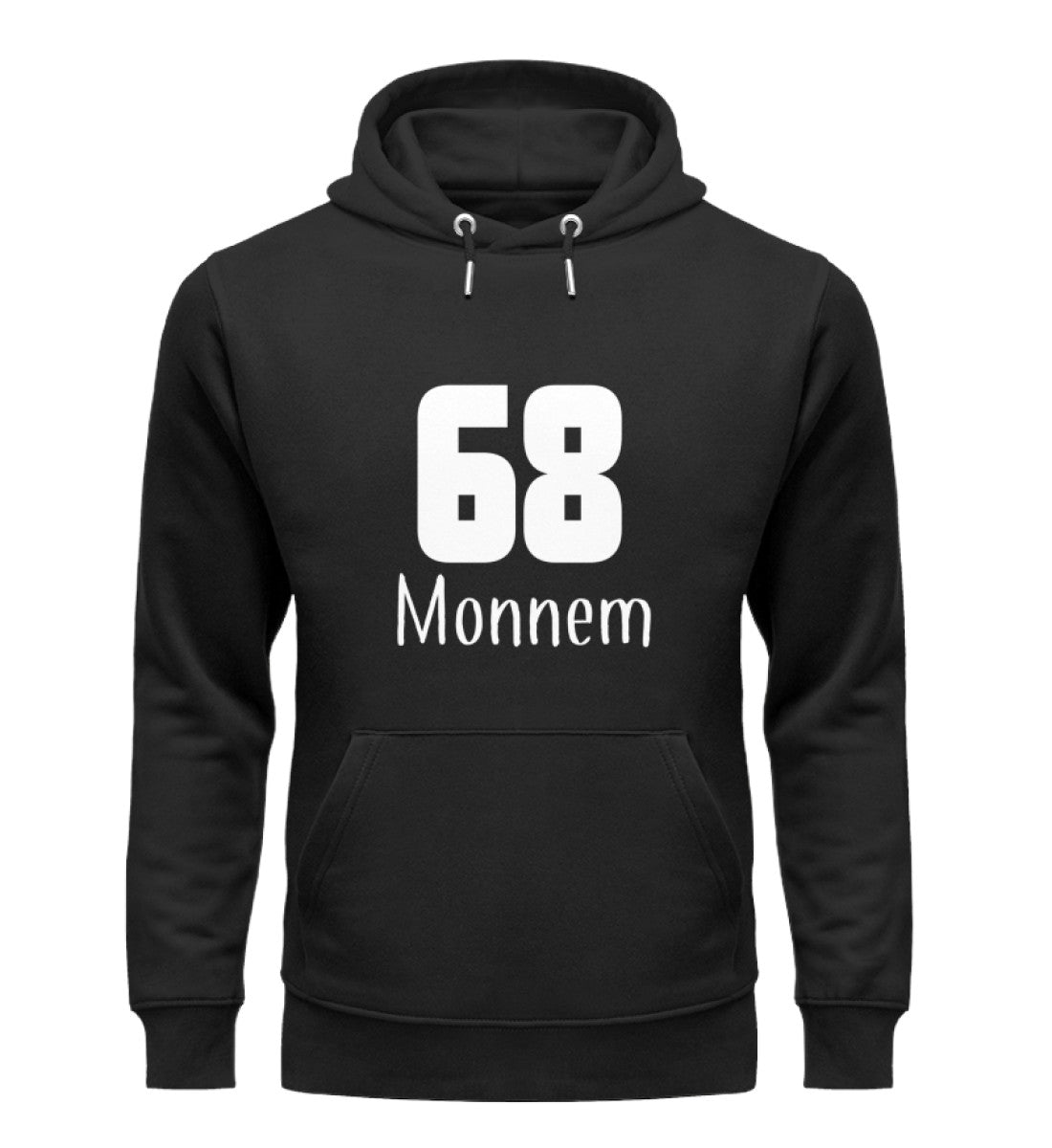 68 Monnem dark Herren Organic Hoodie - talejo