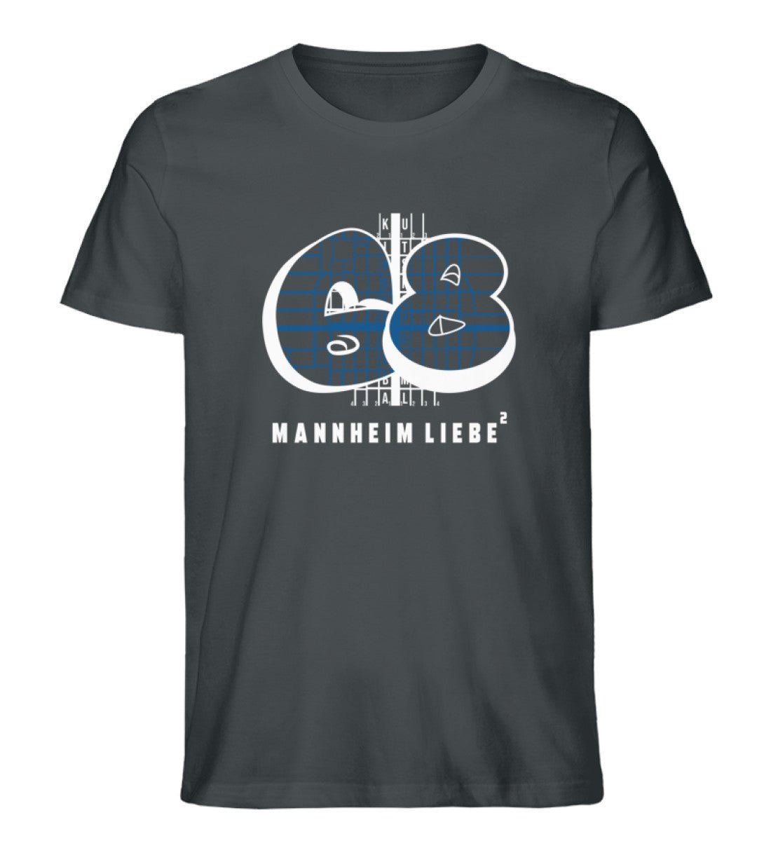 69 Mannheim Quadrate Herren Organic Shirt - talejo