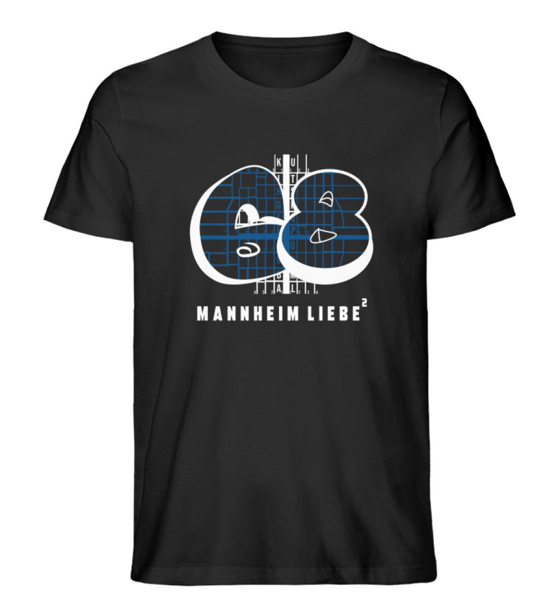 69 Mannheim Quadrate Herren Organic Shirt - talejo