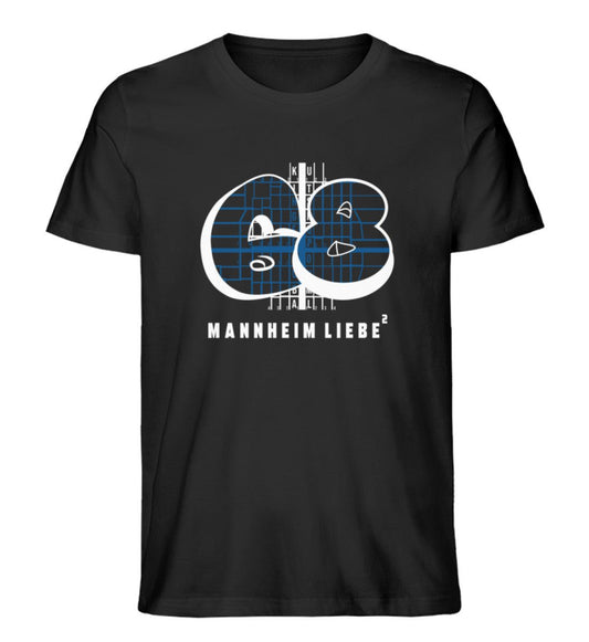 69 Mannheim Quadrate Herren Organic Shirt - talejo