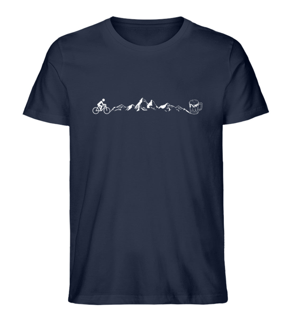 Bergliebe dark Herren Organic Shirt - talejo