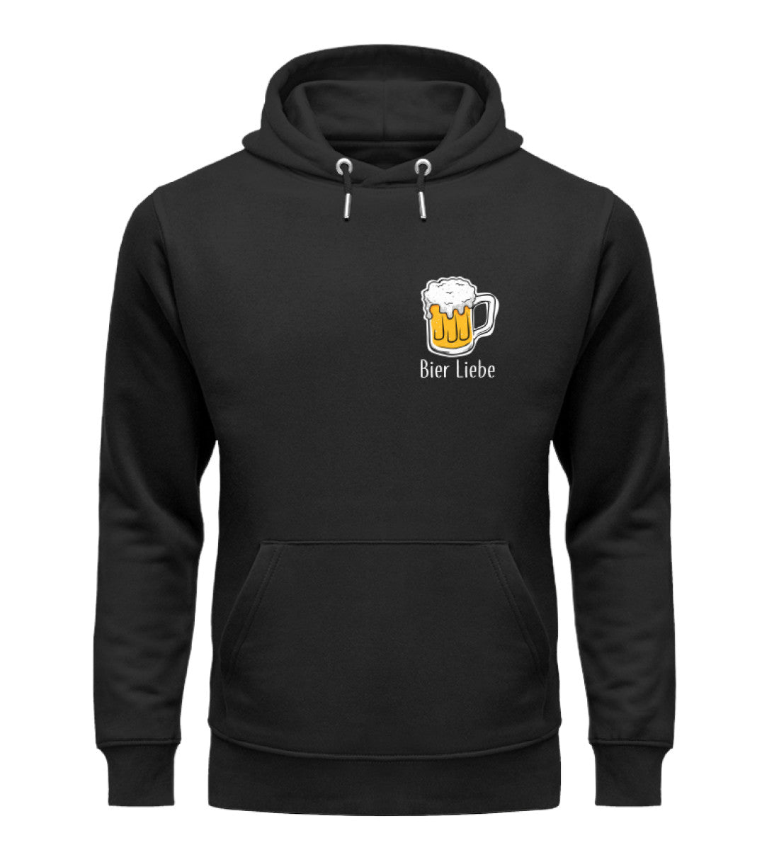 Bier Liebe dark Herren Organic Hoodie - talejo