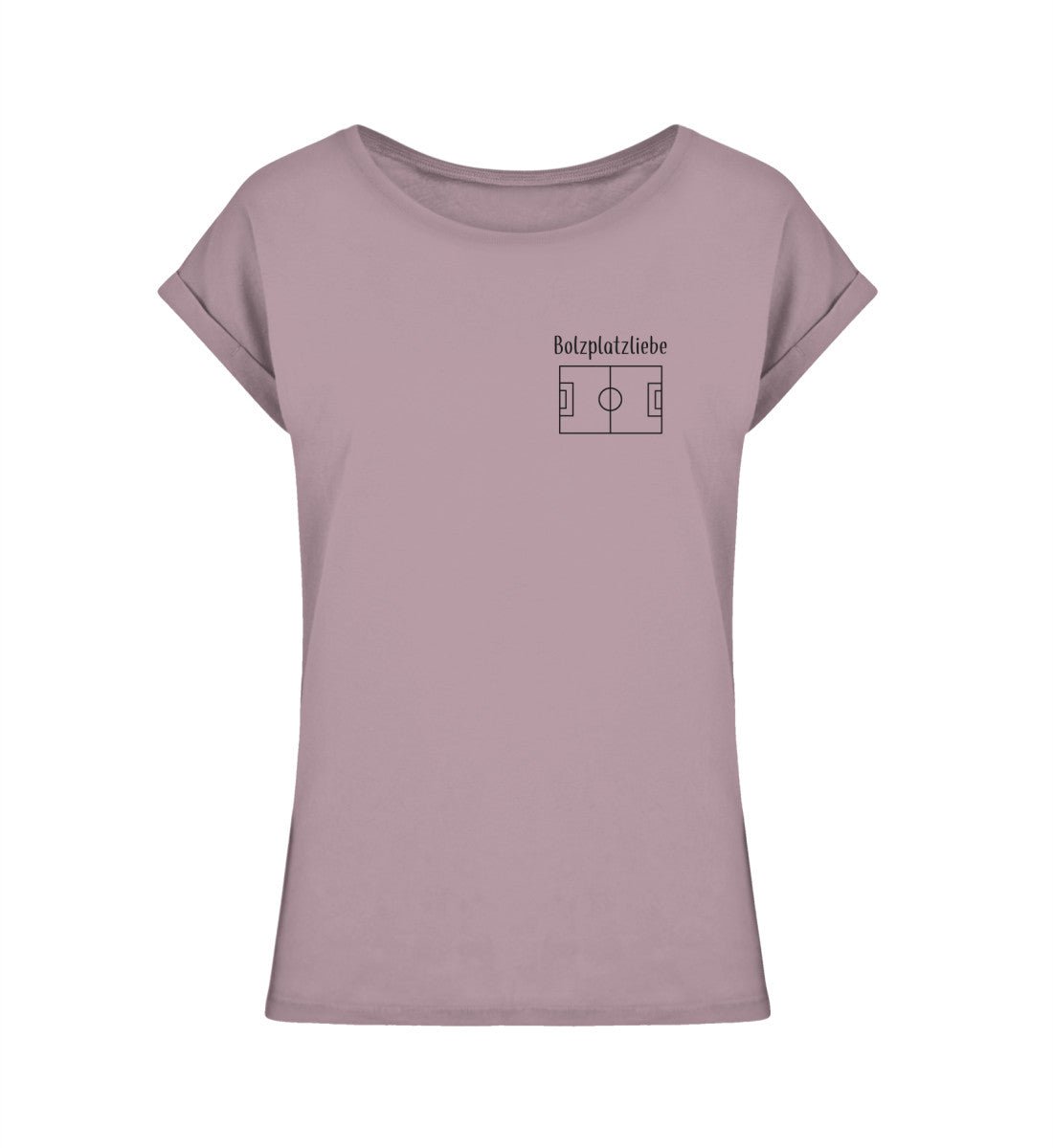 Bolzplatzliebe Damen Extended Shoulder Shirt - talejo