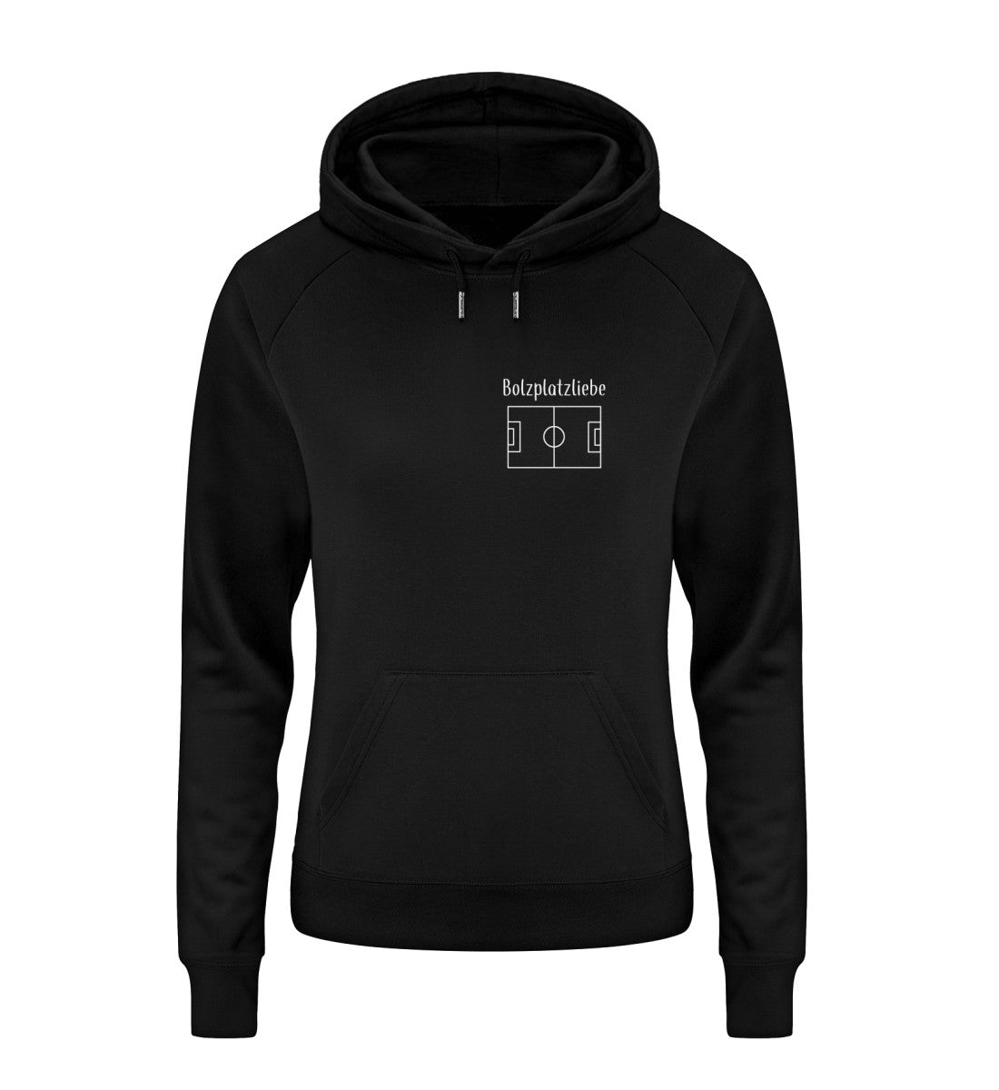 Bolzplatzliebe dark Damen Organic Hoodie - talejo