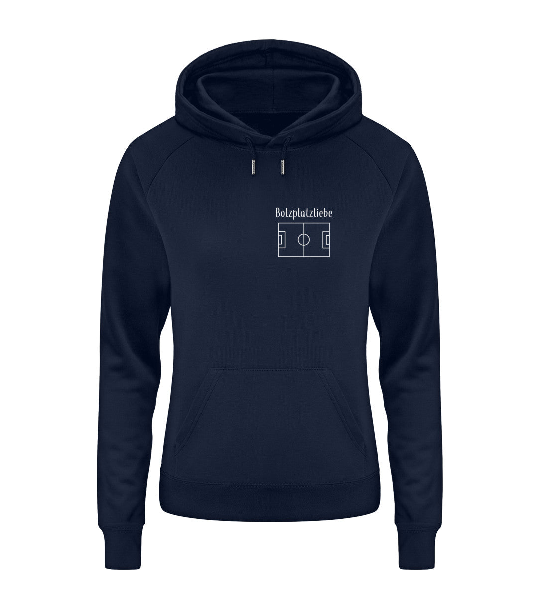 Bolzplatzliebe dark Damen Organic Hoodie - talejo