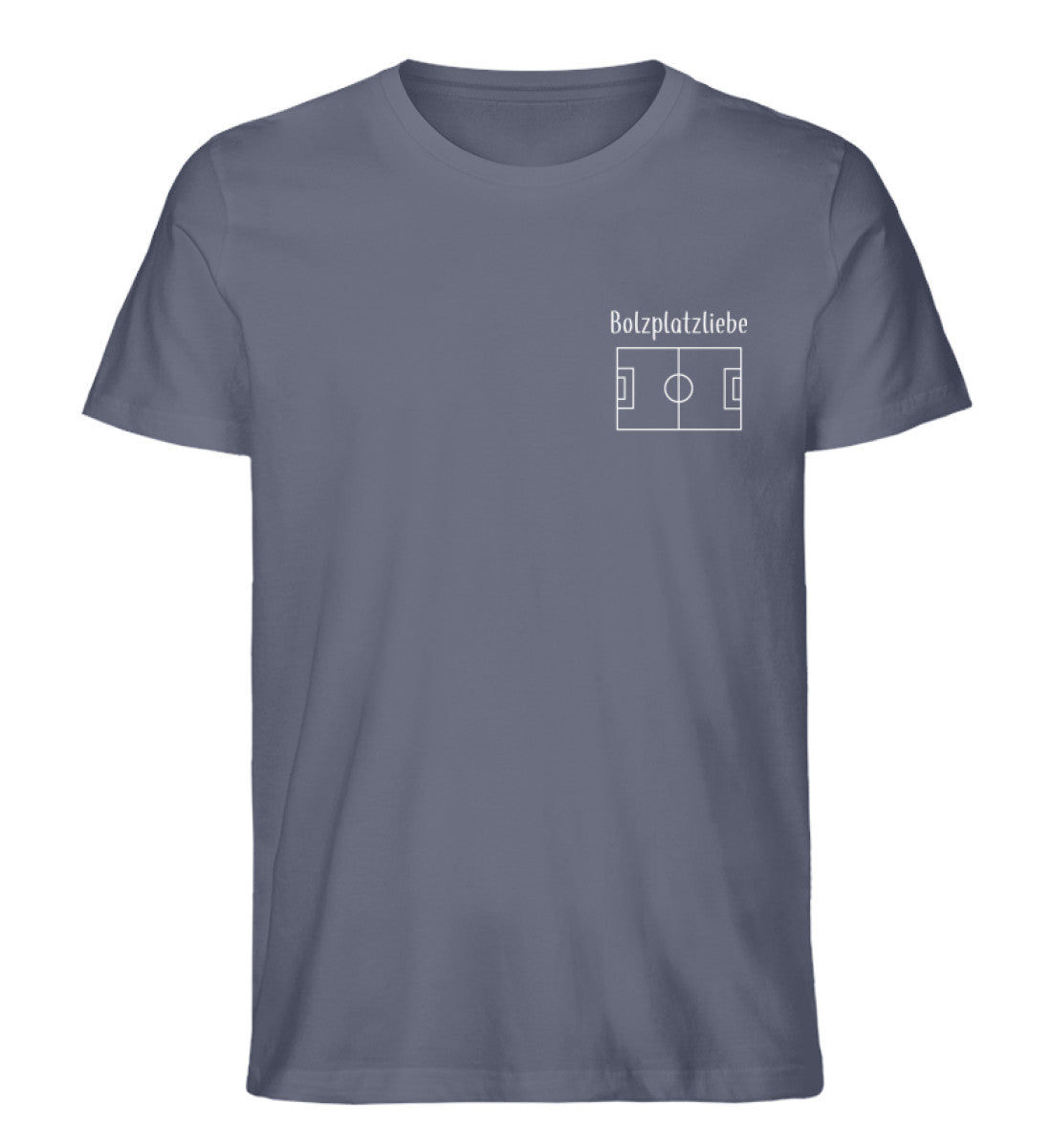 Bolzplatzliebe dark Herren Organic Shirt - talejo