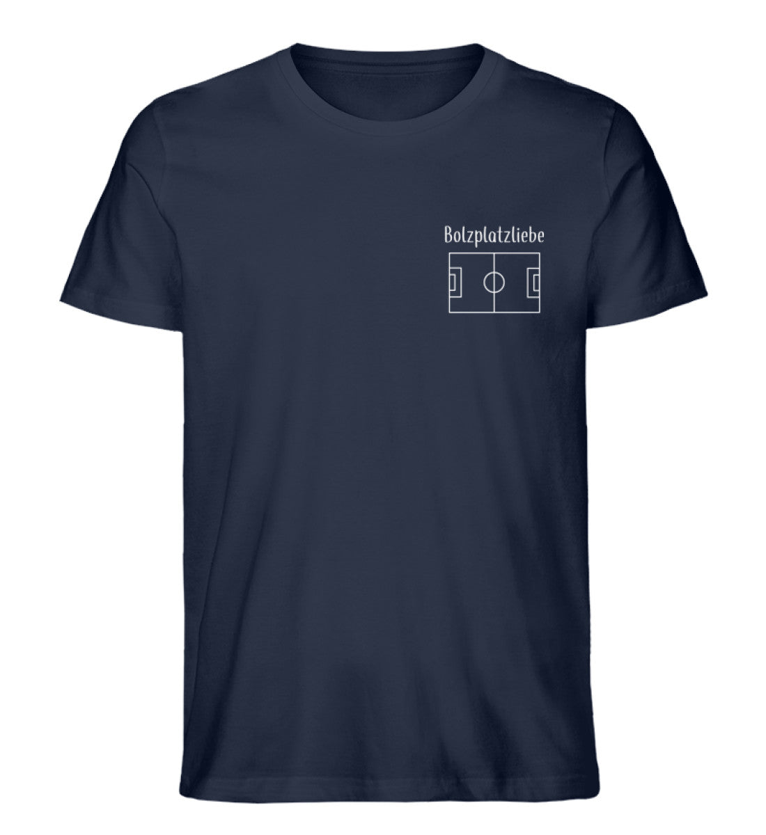 Bolzplatzliebe dark Herren Organic Shirt - talejo