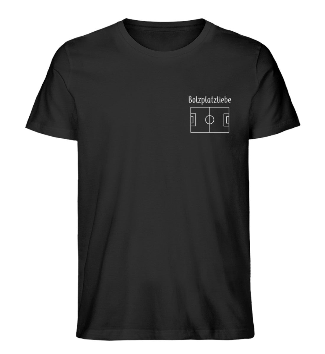 Bolzplatzliebe dark Herren Organic Shirt - talejo
