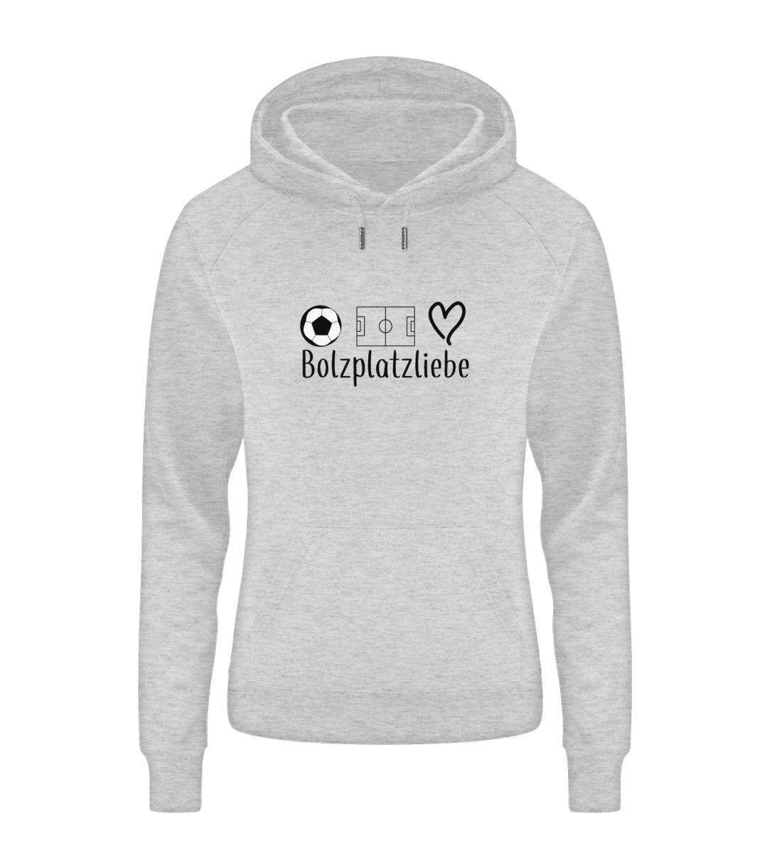 Bolzplatzliebe II Damen Organic Hoodie - talejo