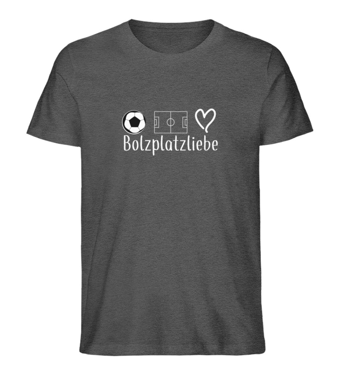 Bolzplatzliebe II dark Herren Organic Shirt - talejo