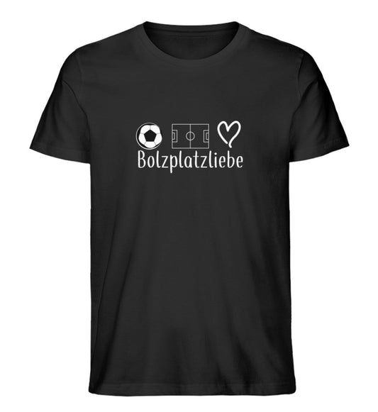 Bolzplatzliebe II dark Herren Organic Shirt - talejo