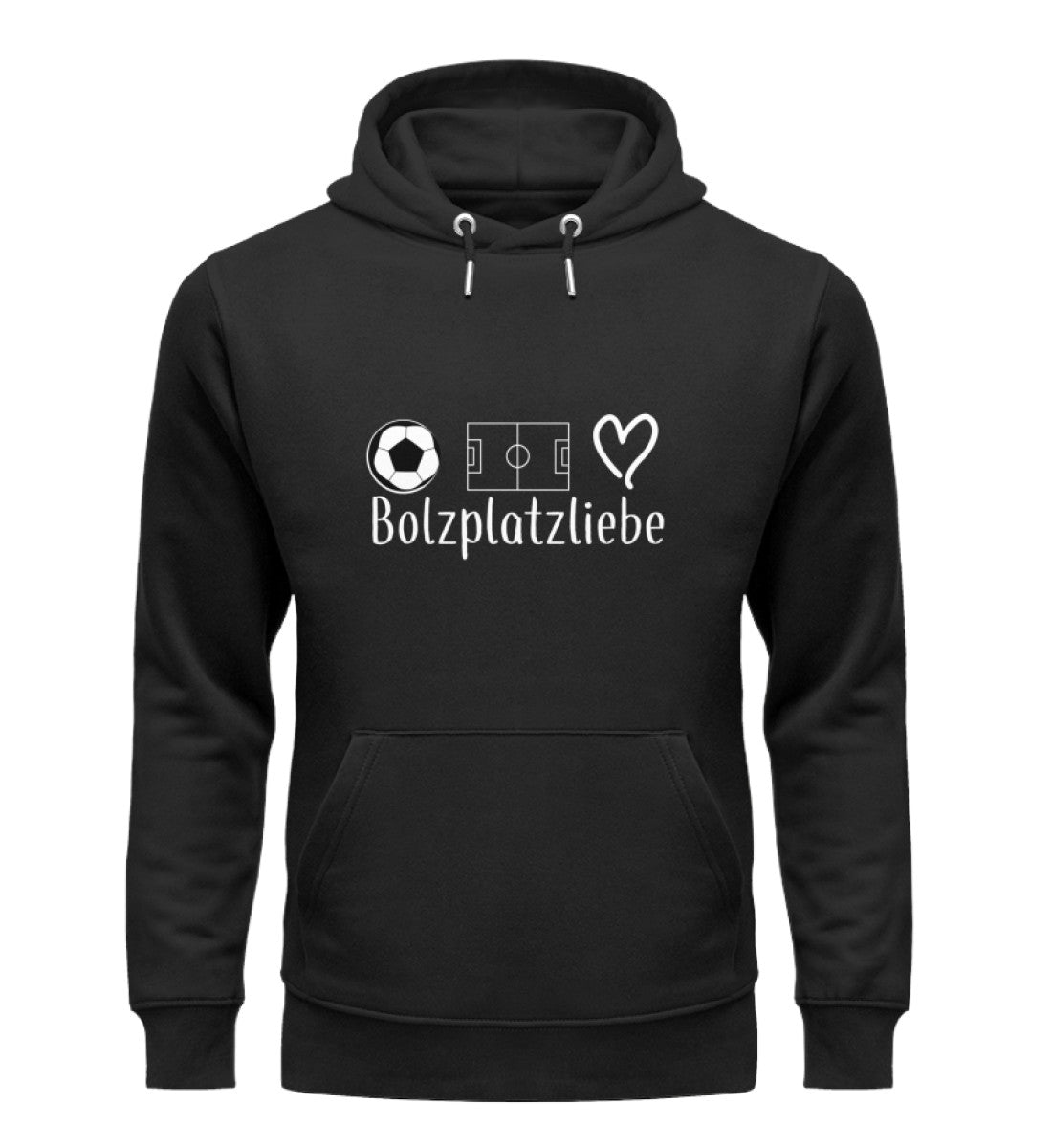 Bolzplatzliebe II Herren Organic Hoodie - talejo