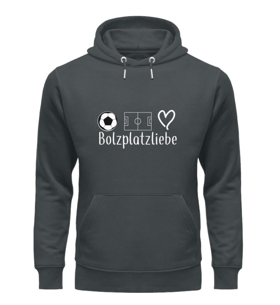 Bolzplatzliebe II Herren Organic Hoodie - talejo