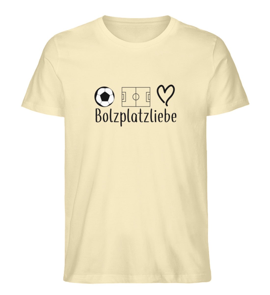 Bolzplatzliebe II Herren Organic Shirt - talejo
