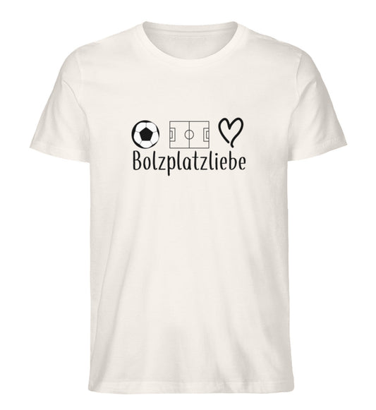 Bolzplatzliebe II Herren Organic Shirt - talejo