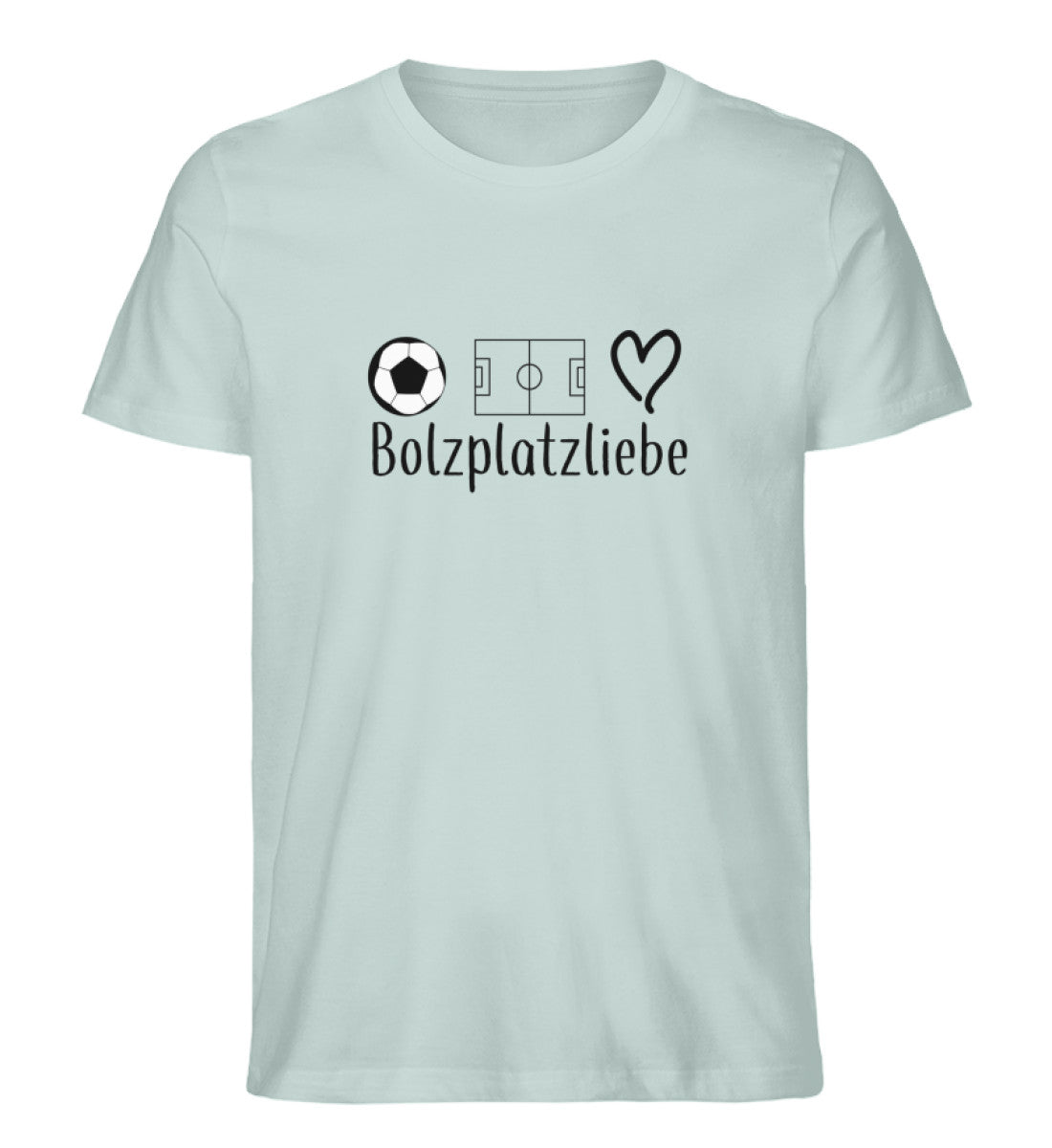 Bolzplatzliebe II Herren Organic Shirt - talejo