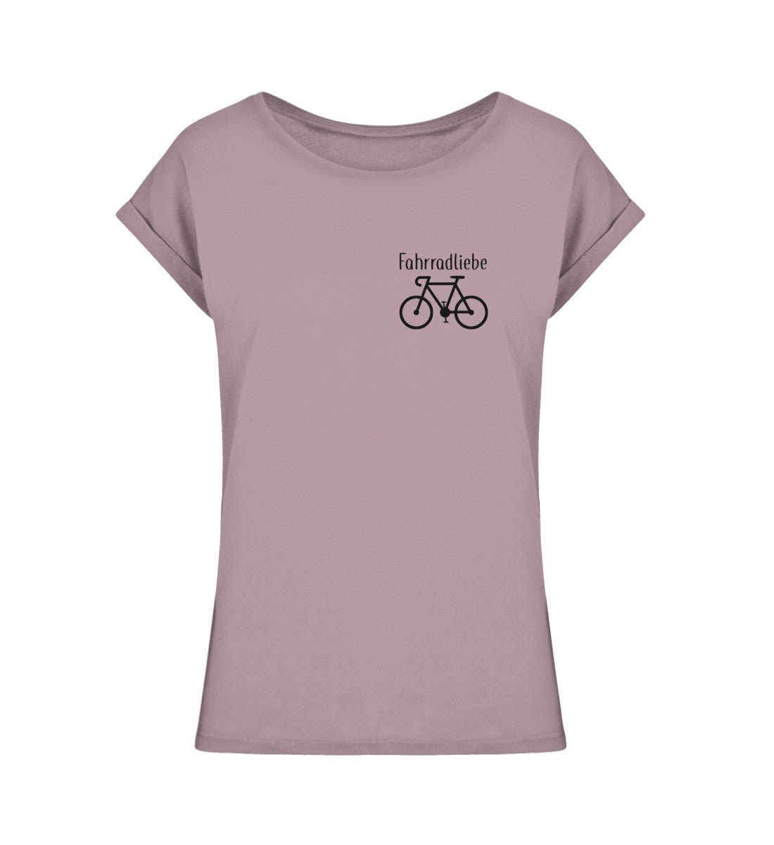 Fahrradliebe Damen Extended Shoulder Shirt - talejo