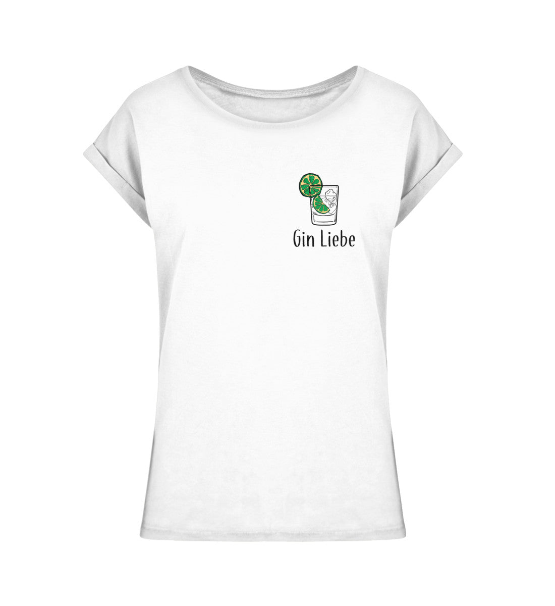 Gin Liebe Damen Extended Shoulder Shirt - talejo