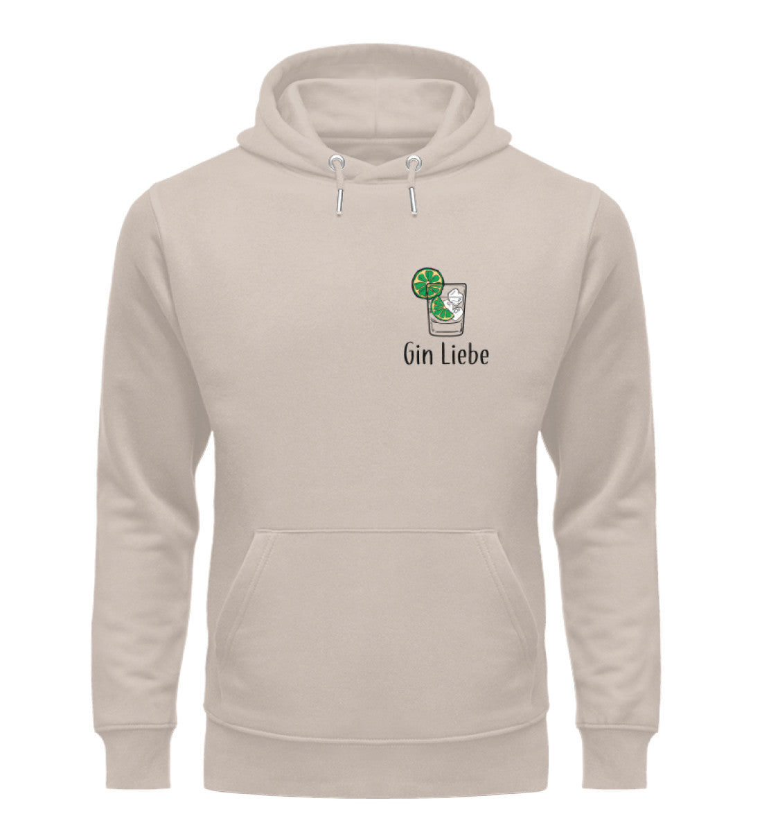 Gin Liebe Herren Organic Hoodie - talejo