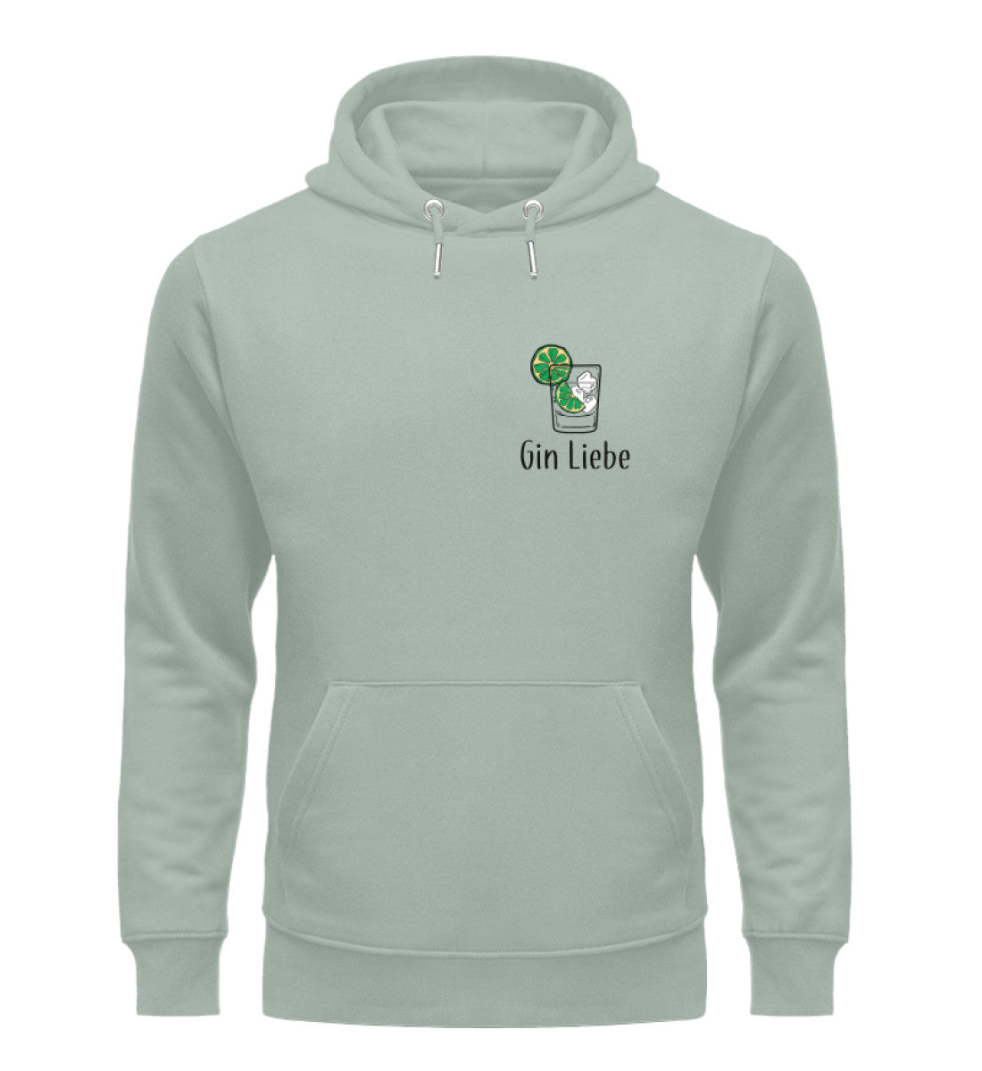Gin Liebe Herren Organic Hoodie - talejo