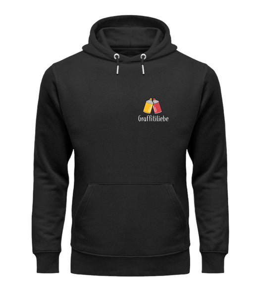 Graffitiliebe dark Herren Organic Hoodie - talejo