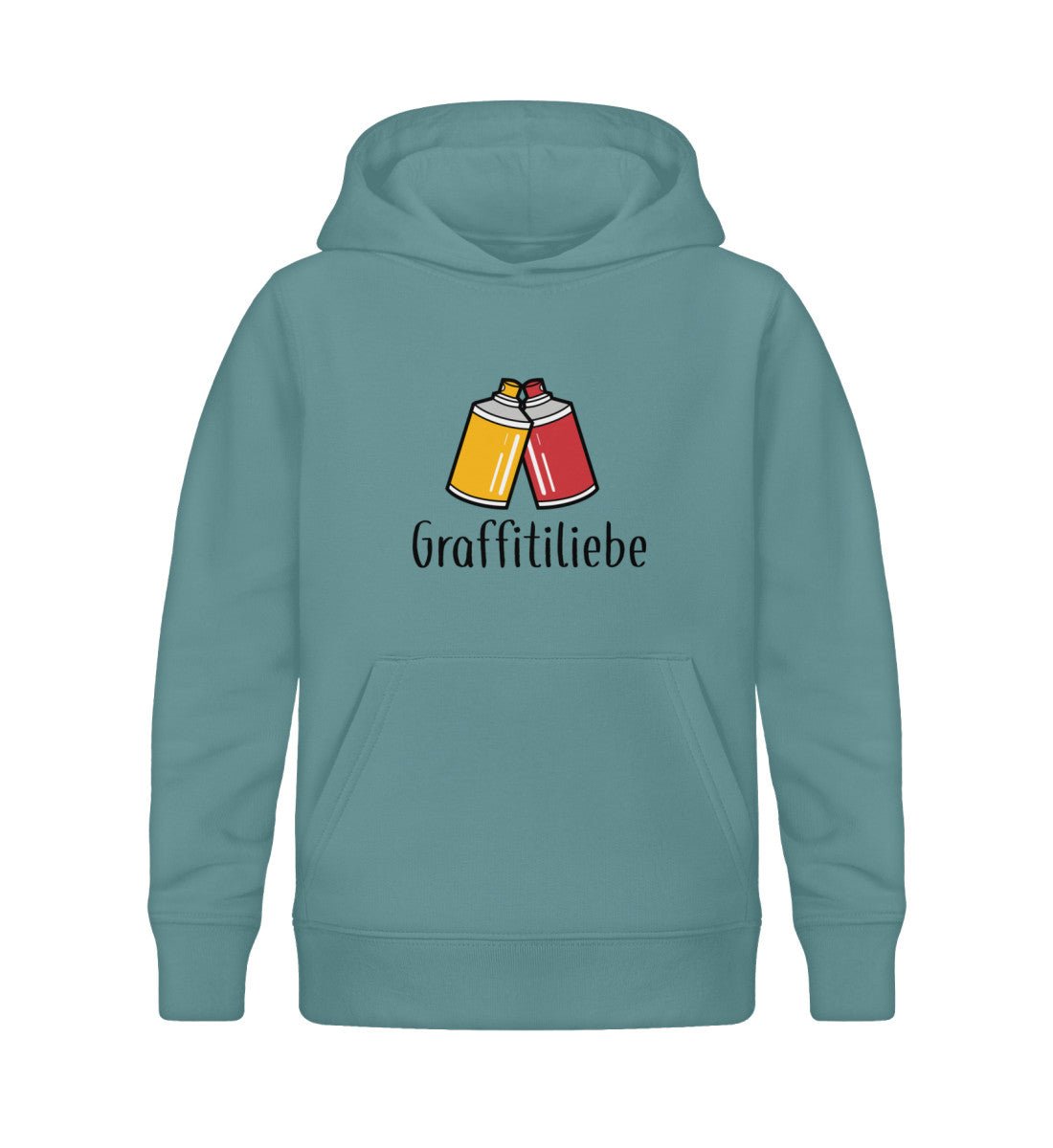 Graffitiliebe Kids Organic Hoodie - talejo