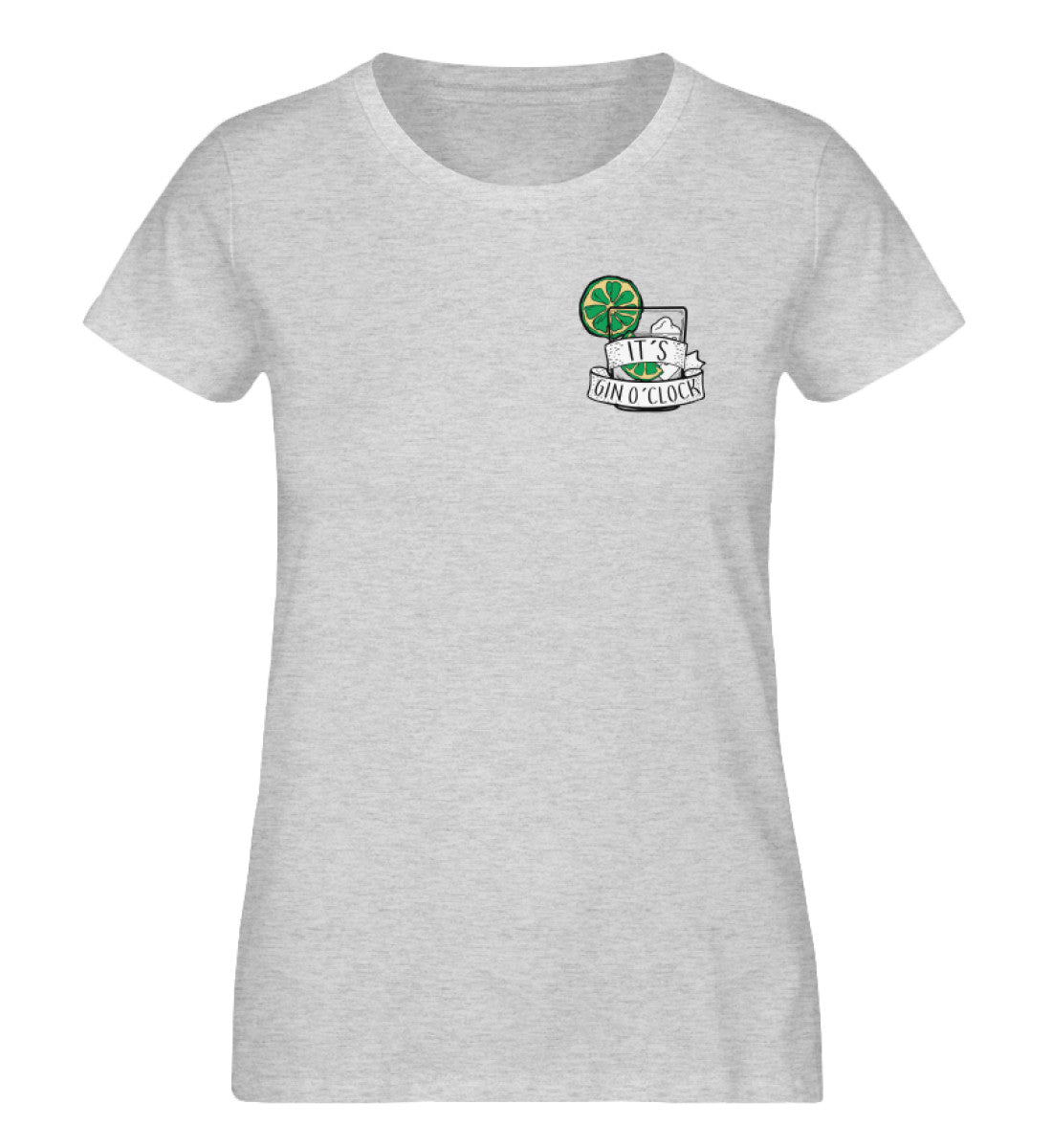 It´s Gin O´clock Damen Organic Shirt - talejo