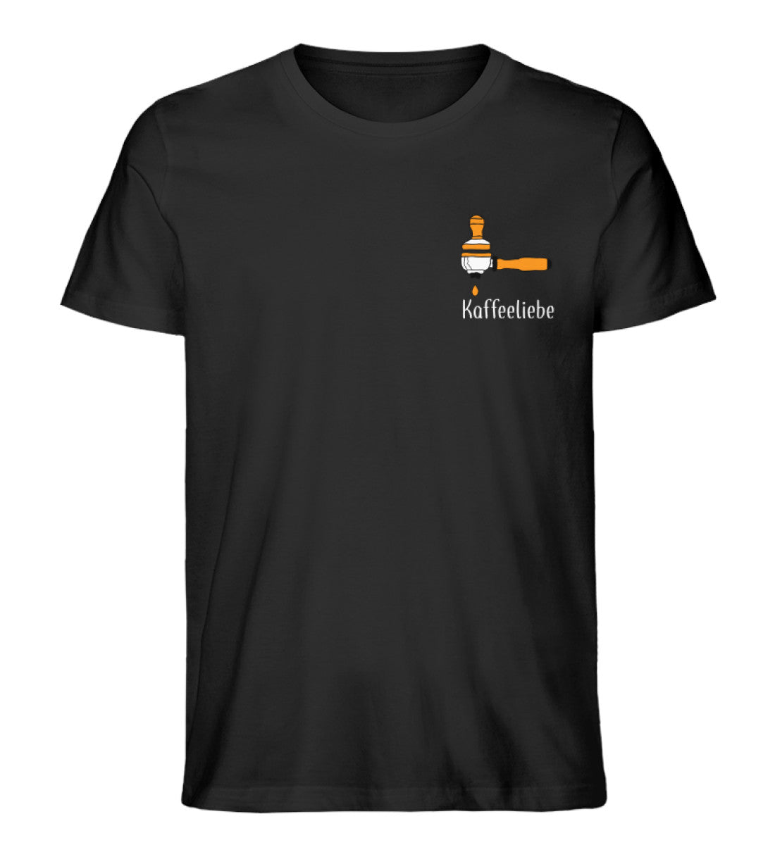 Kaffeeliebe dark Herren Organic Shirt - talejo
