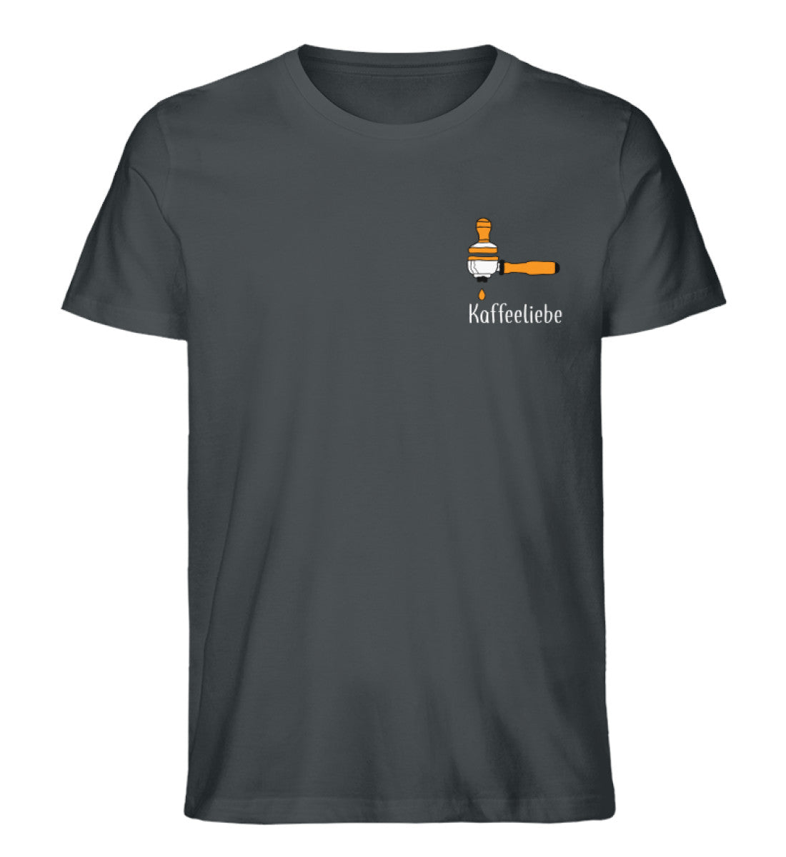 Kaffeeliebe dark Herren Organic Shirt - talejo