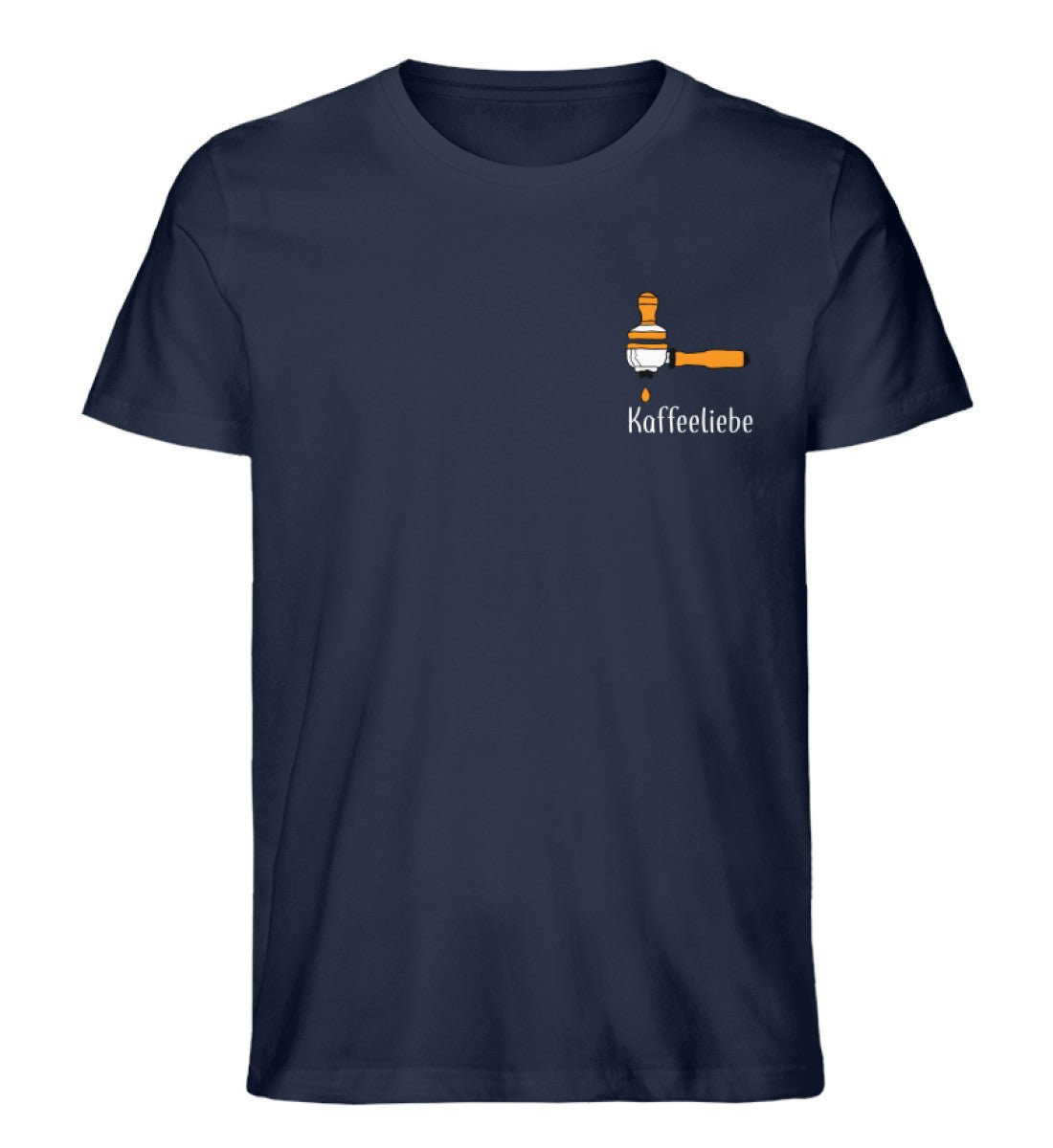 Kaffeeliebe dark Herren Organic Shirt - talejo