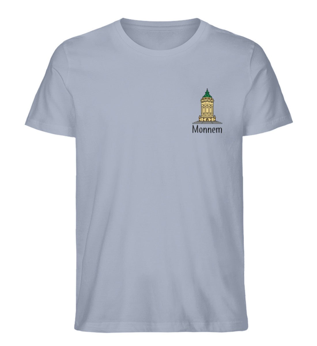 Mannheim Wasserturm Herren Organic Shirt - talejo