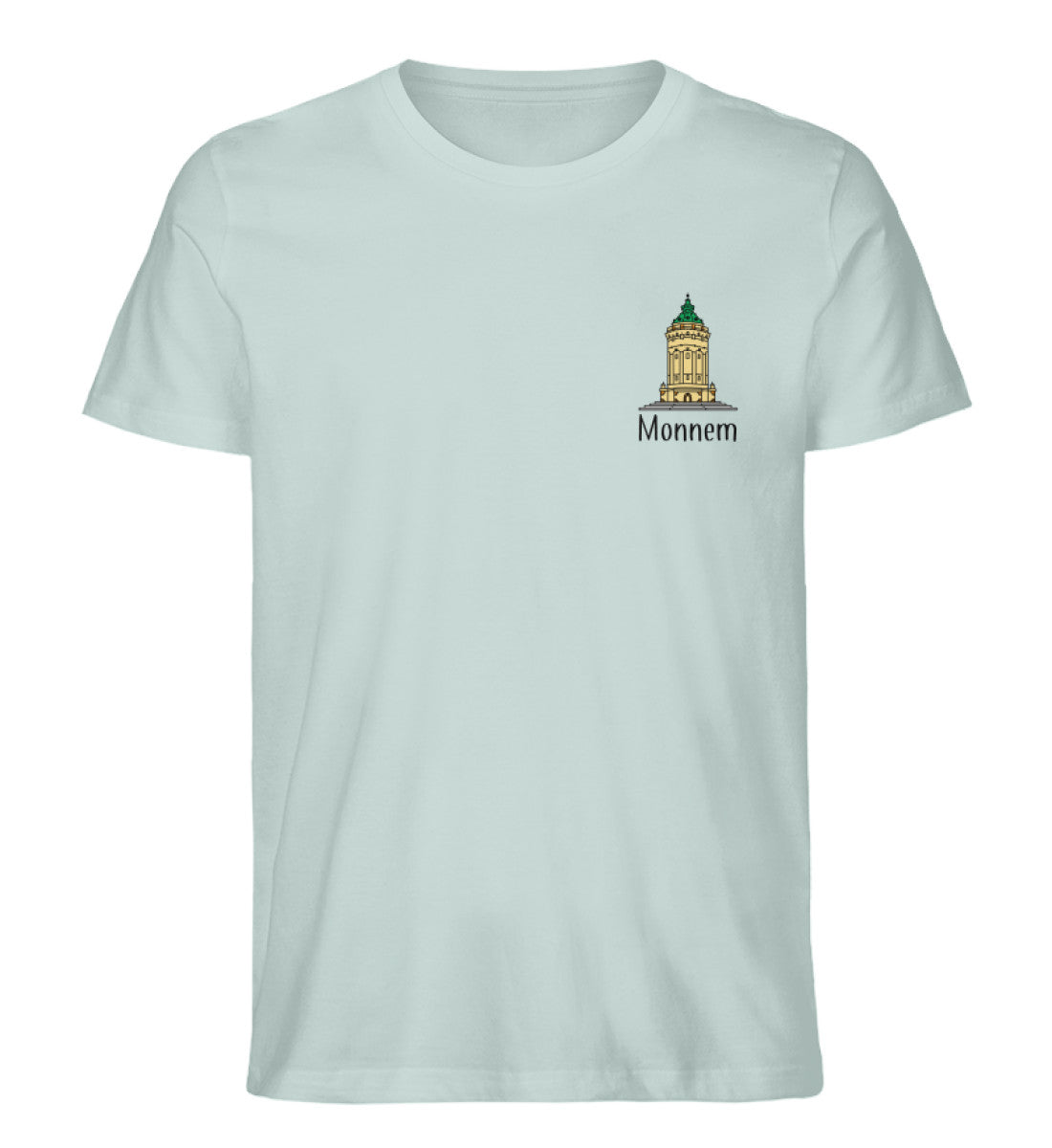 Mannheim Wasserturm Herren Organic Shirt - talejo