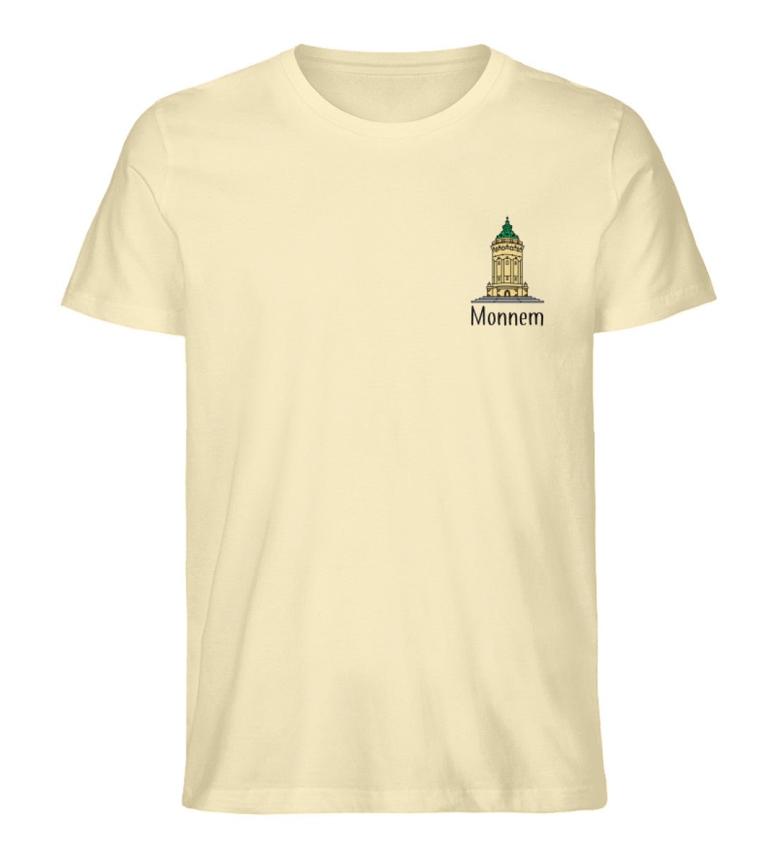 Mannheim Wasserturm Herren Organic Shirt - talejo