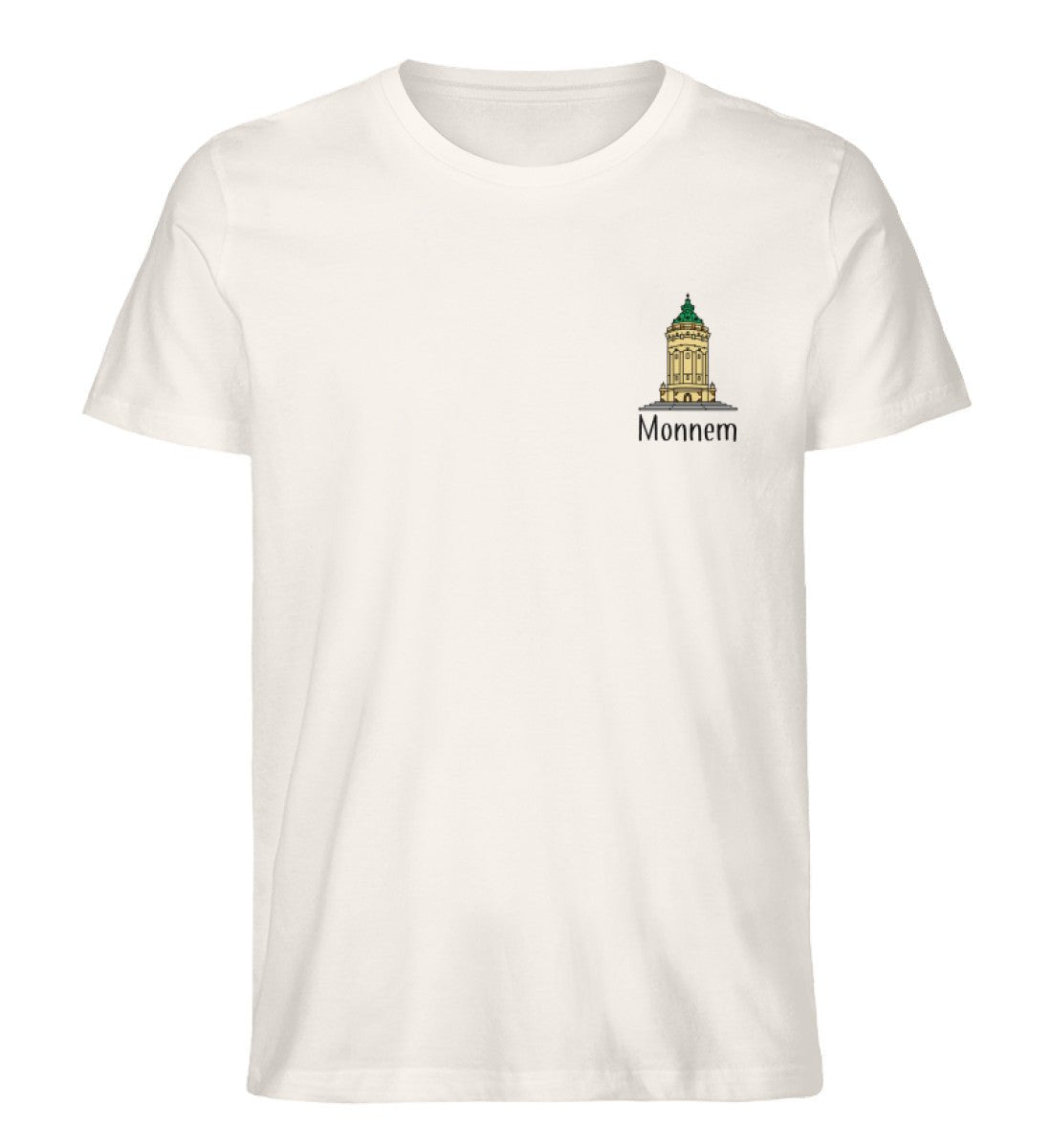 Mannheim Wasserturm Herren Organic Shirt - talejo
