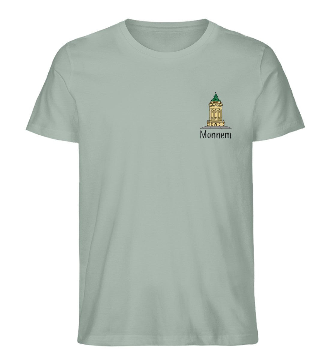 Mannheim Wasserturm Herren Organic Shirt - talejo
