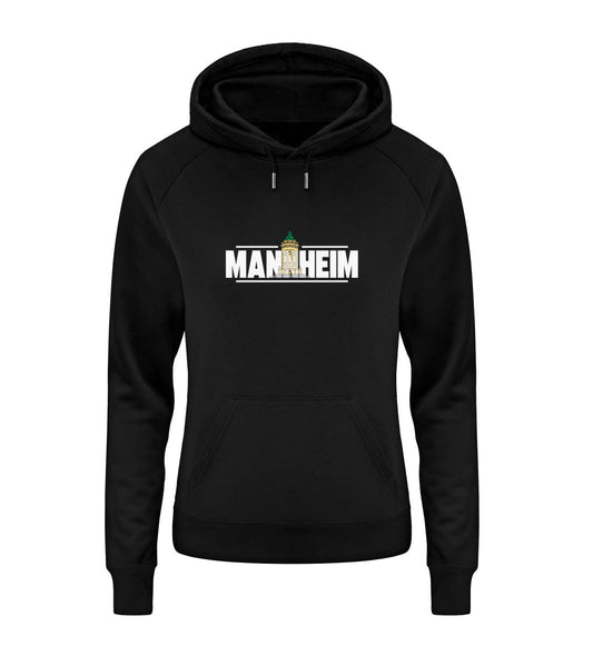 Mannheim Wasserturm transparent Damen Organic Hoodie - talejo
